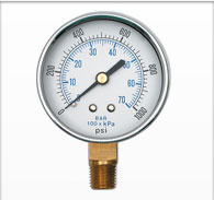 1.5”, 2.0”, 2.5” and 3.5” Dry Pressure Gauge
